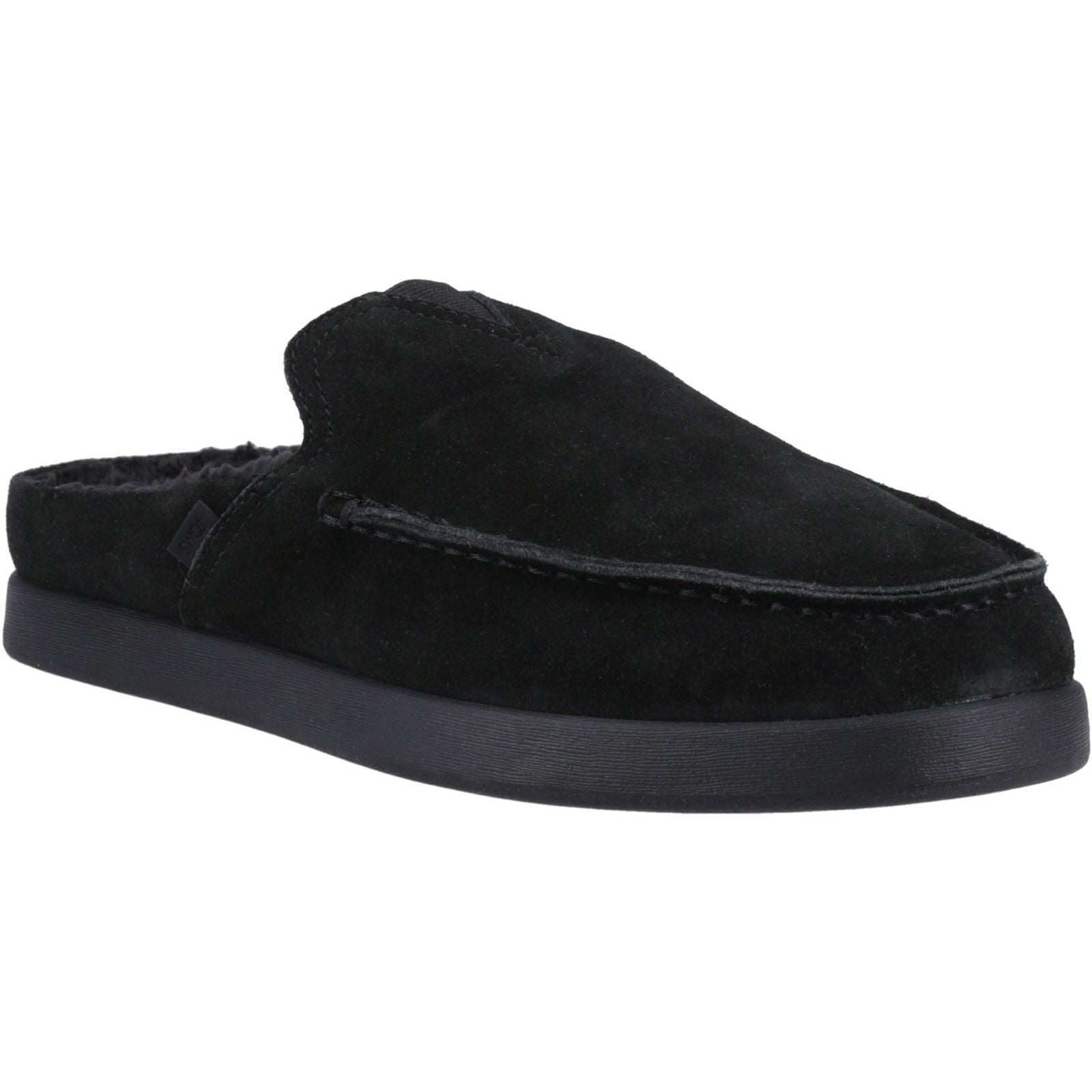 TOMS Alonso Mule Leather Men's Black Mules