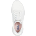 Skechers BOBS Sport Squad Chaos Textile Women's Off White Trainers