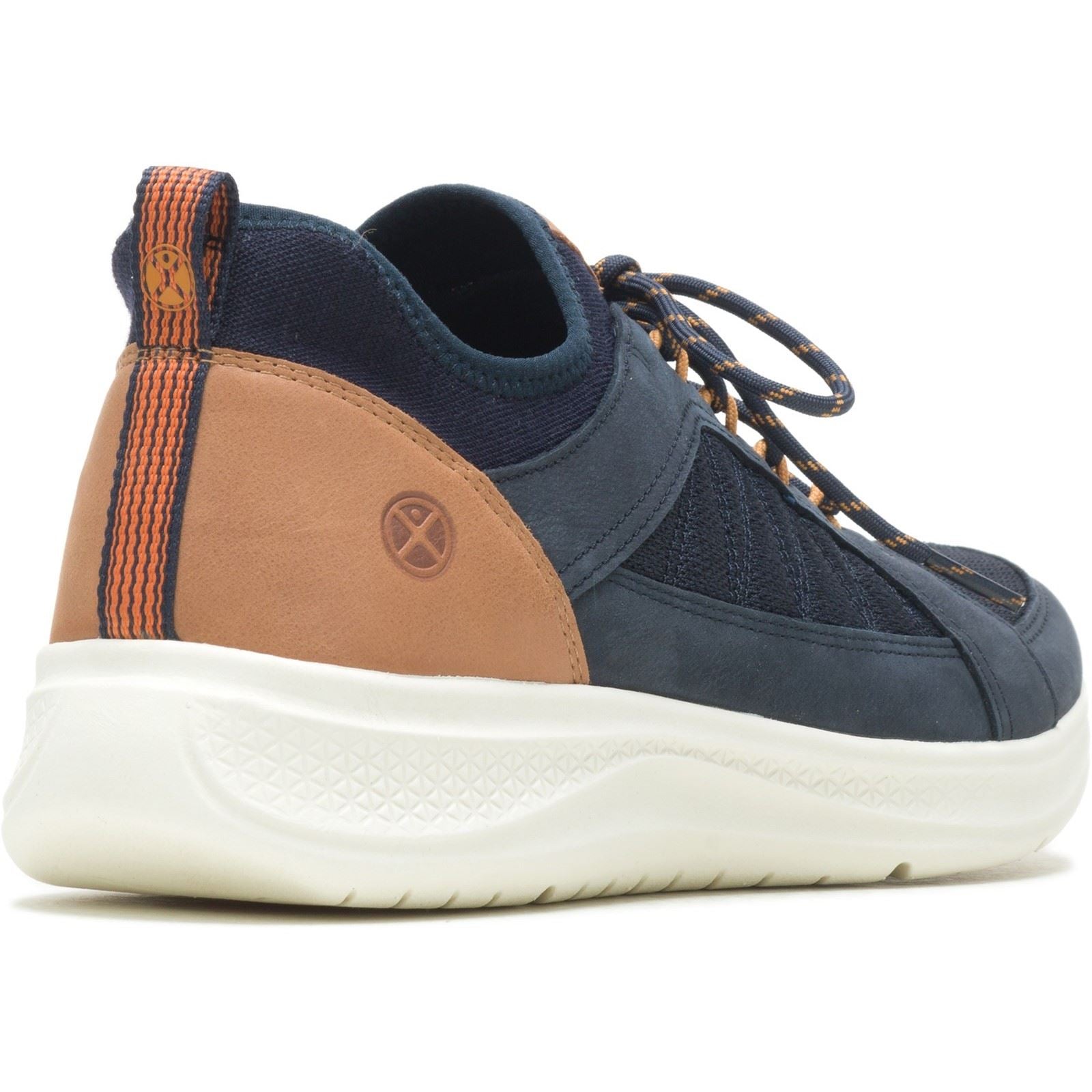 Hush Puppies Elevate Textile Men's Navy Sneakers
