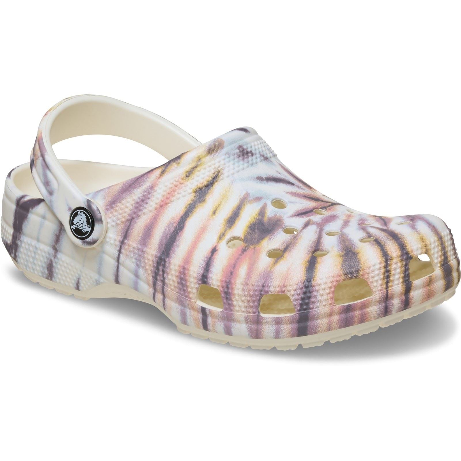 Crocs Classic Tie Dye Thermoplastic Women's Chalk/Multi Clogs