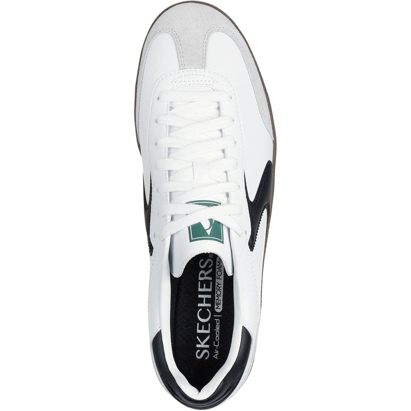 Skechers Hotshot Pyke Synthetic Men's White/Black Sneakers