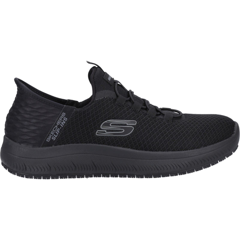 Skechers Workwear Summits - Colsin Textile Men's Black Safety Sneakers