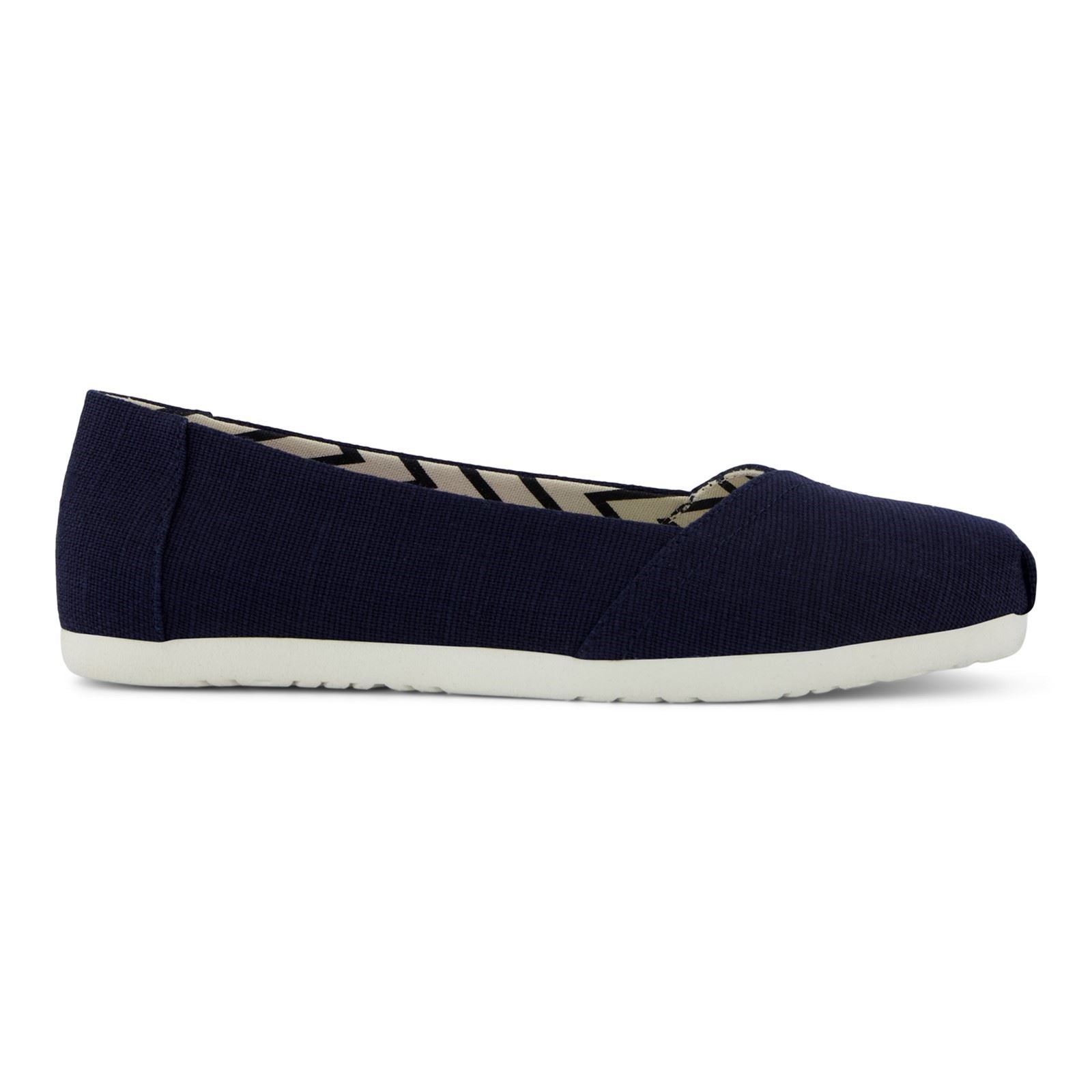 TOMS Alpargata Textile Women's Navy Espadrilles
