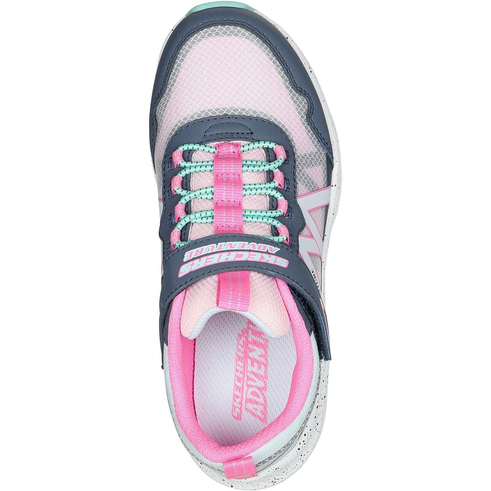 Skechers Adventure Blitz Explorer Time Girl's Charcoal/Multi Trainers