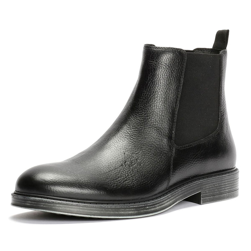 Geox Spherica EC1 Leather Men's Black Boots