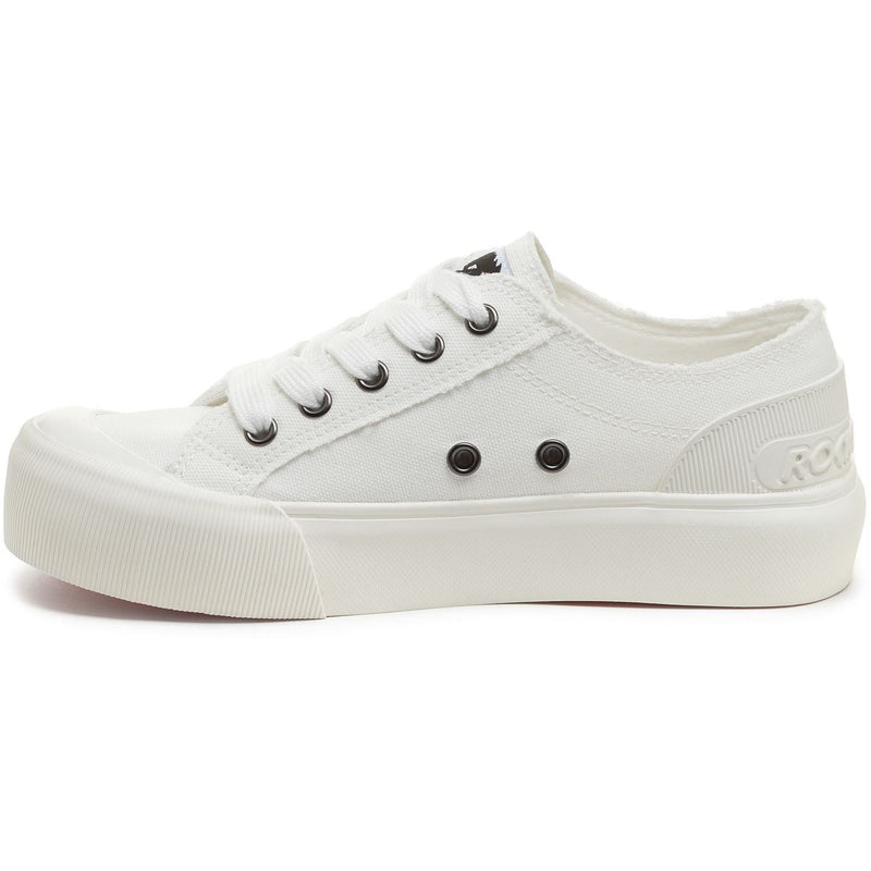 Rocket Dog Jazzin Plus 12A Cotton Women's White Sneakers