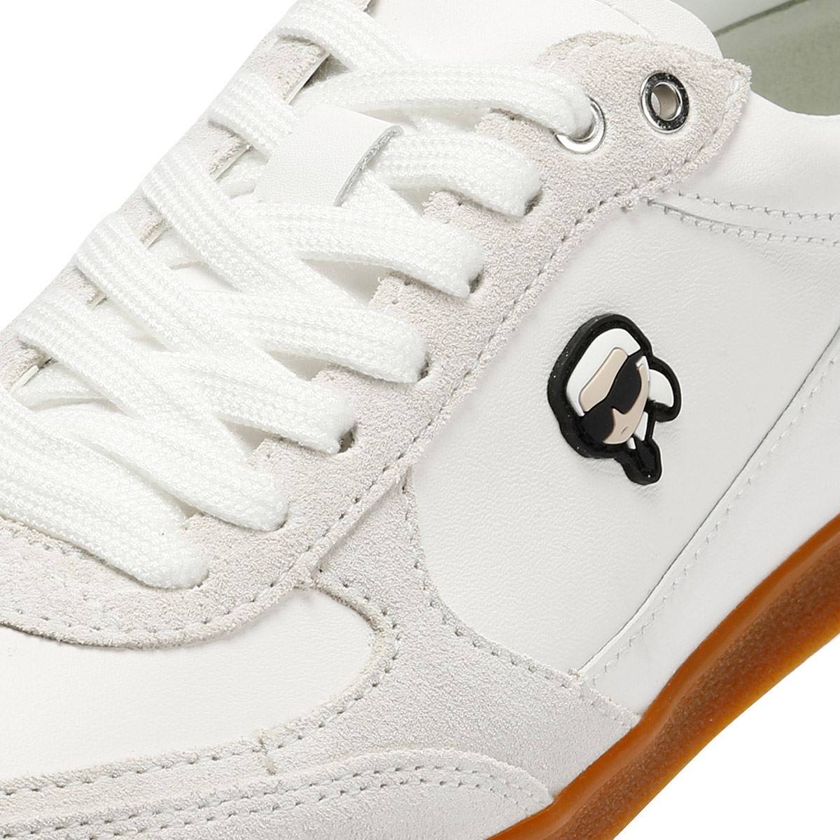 Karl Lagerfeld Kandidate NFT Leather Women's White Sneakers