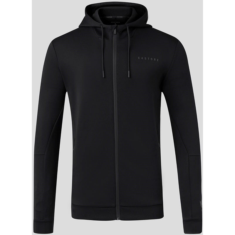 Castore Flex Full Zip Men's Black Hooded Sweatshirt