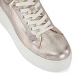 Dune Episode Leather Women's Gold Trainers