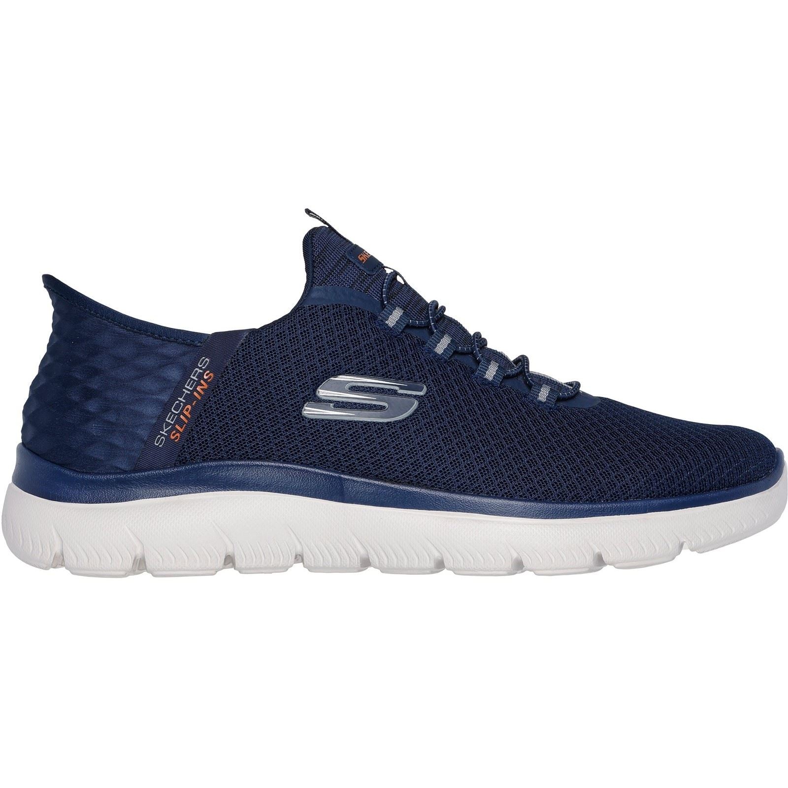 Skechers Summits - High Range Synthetic Men's Navy Sneakers