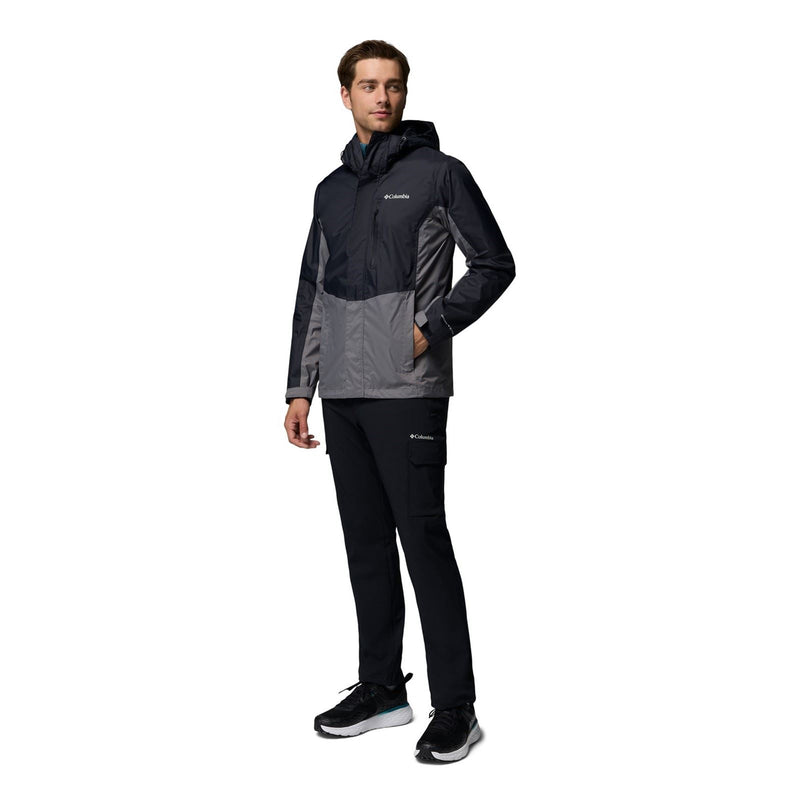 Columbia Pouring Adventure III Jacket Men's Black Rain Jacket