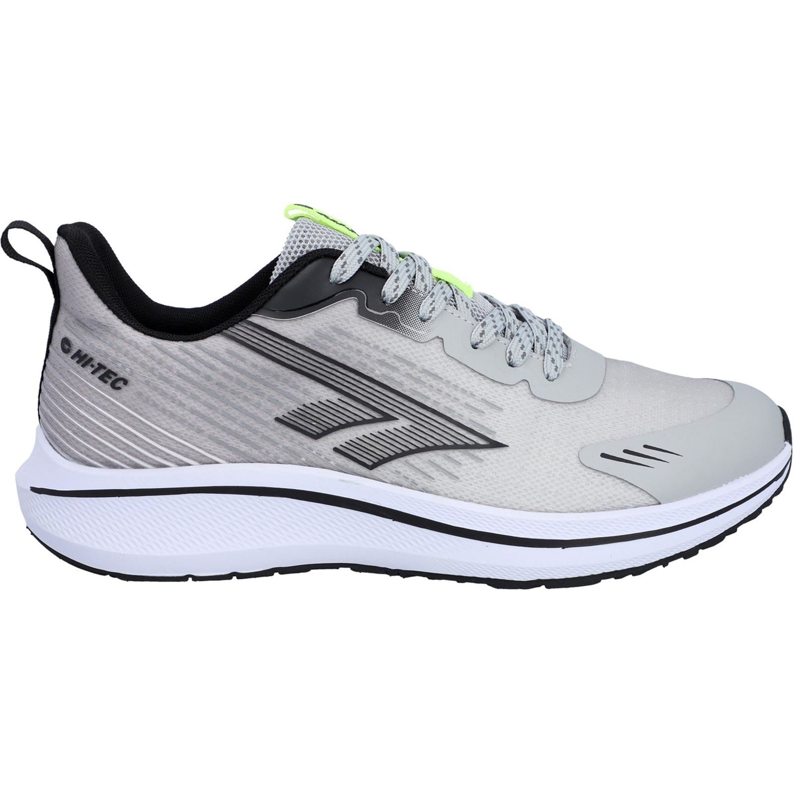Hi-Tec Santorini Synthetic Men's Cool Grey/Black/Acid Lime Sneakers