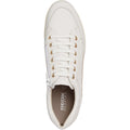 Geox D MYRIA Faux Leather Women's White Sneakers