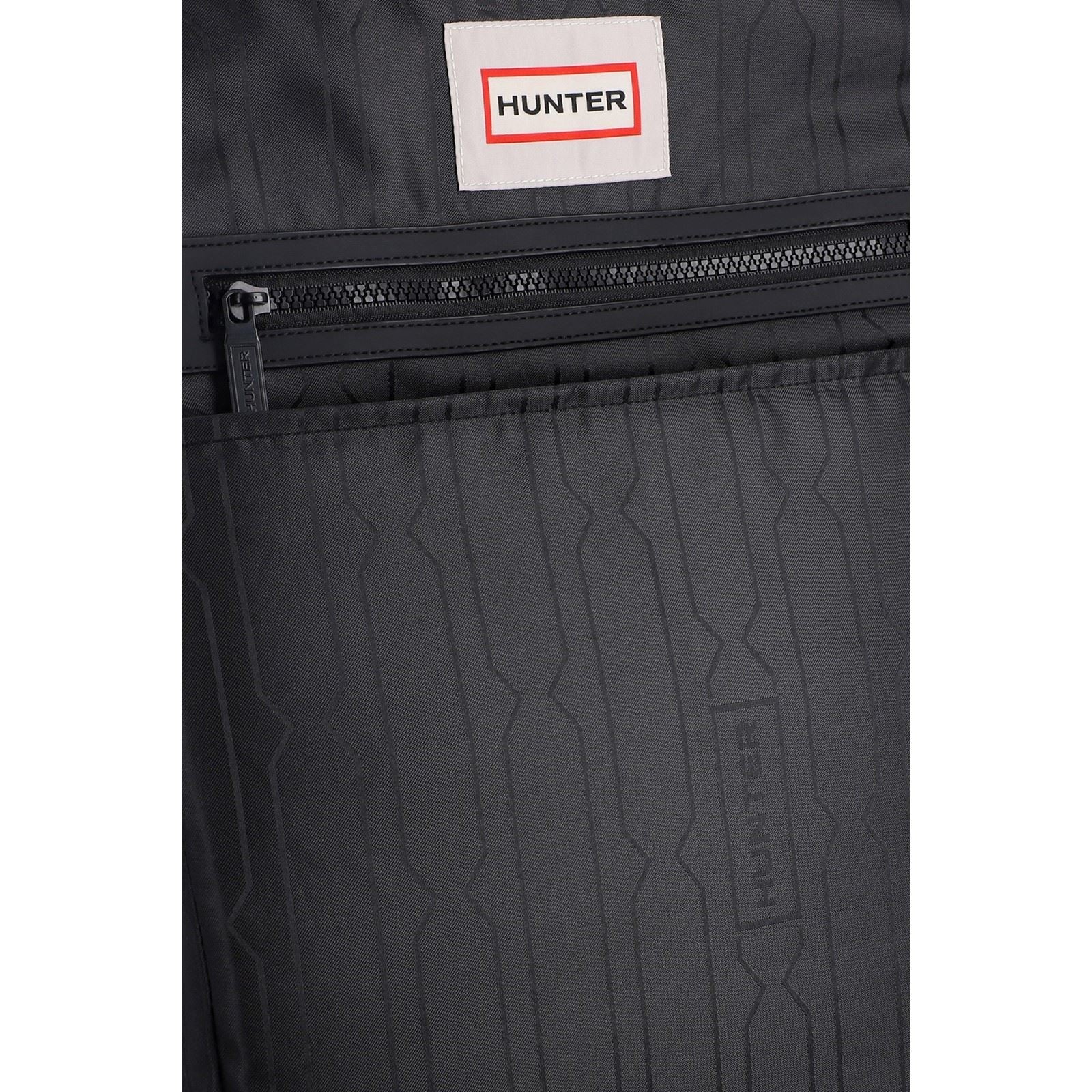 Hunter Croy Puffer Ripstop Backpack Polyester Unisex Adults Black Backpack - One Size
