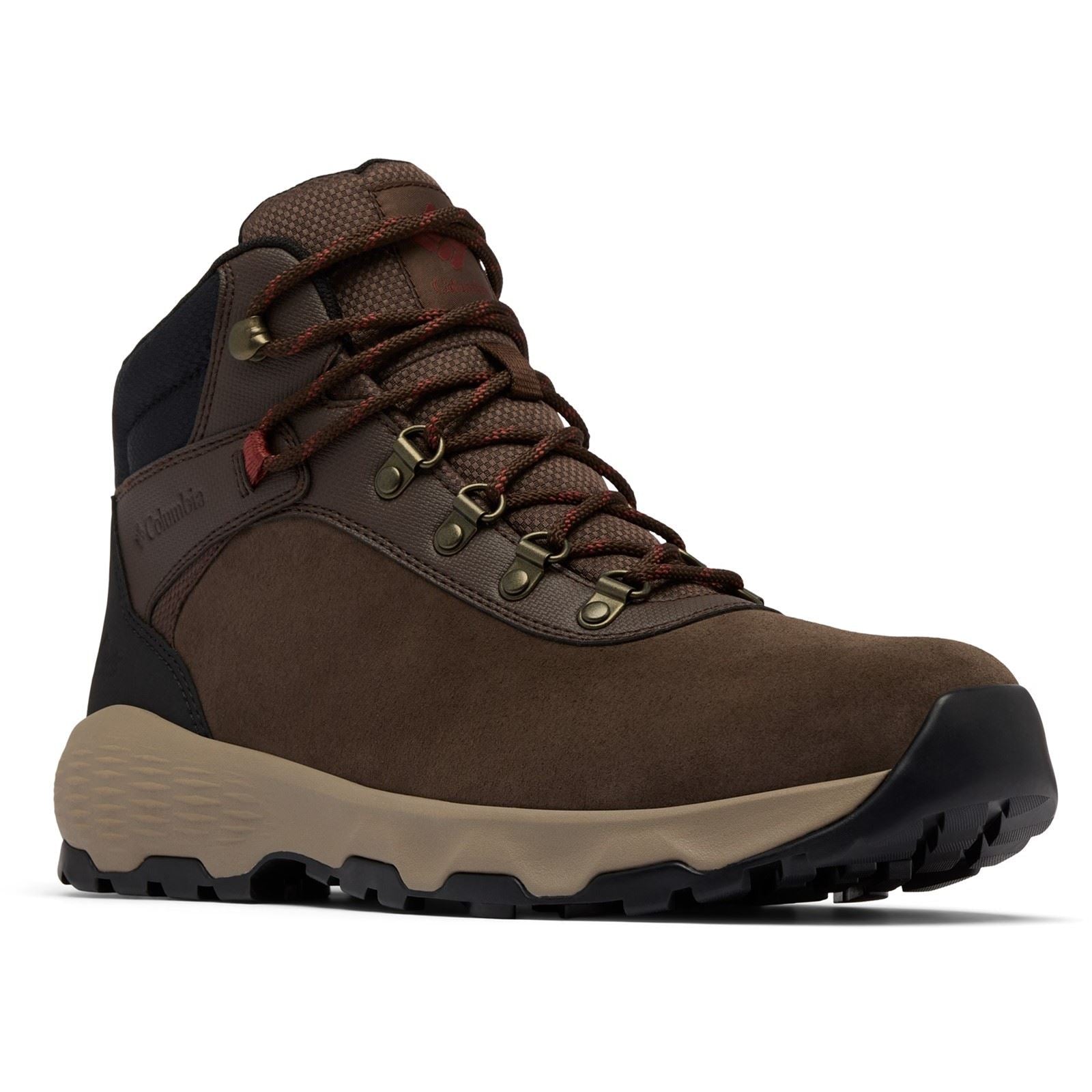 Columbia Newton Wander Suede Men's Cordovan/Spice Hiking Boots