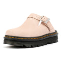 Dr. Martens Zebzag EH Suede Women's Powder Pink Mules