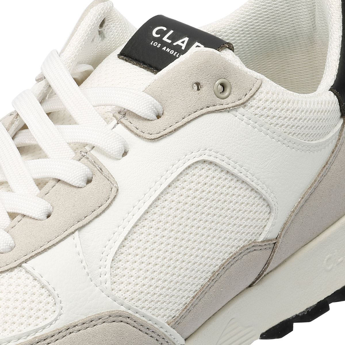 Clae Joshua Men's Microchip/White/Navy Sneakers