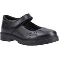 Hush Puppies Sabrina Senior Leather Girls's Black Shoes