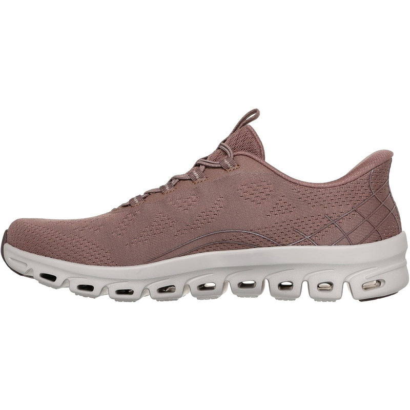Skechers Glide-Step Elevate Amaze Textile Women's Brown Sneakers