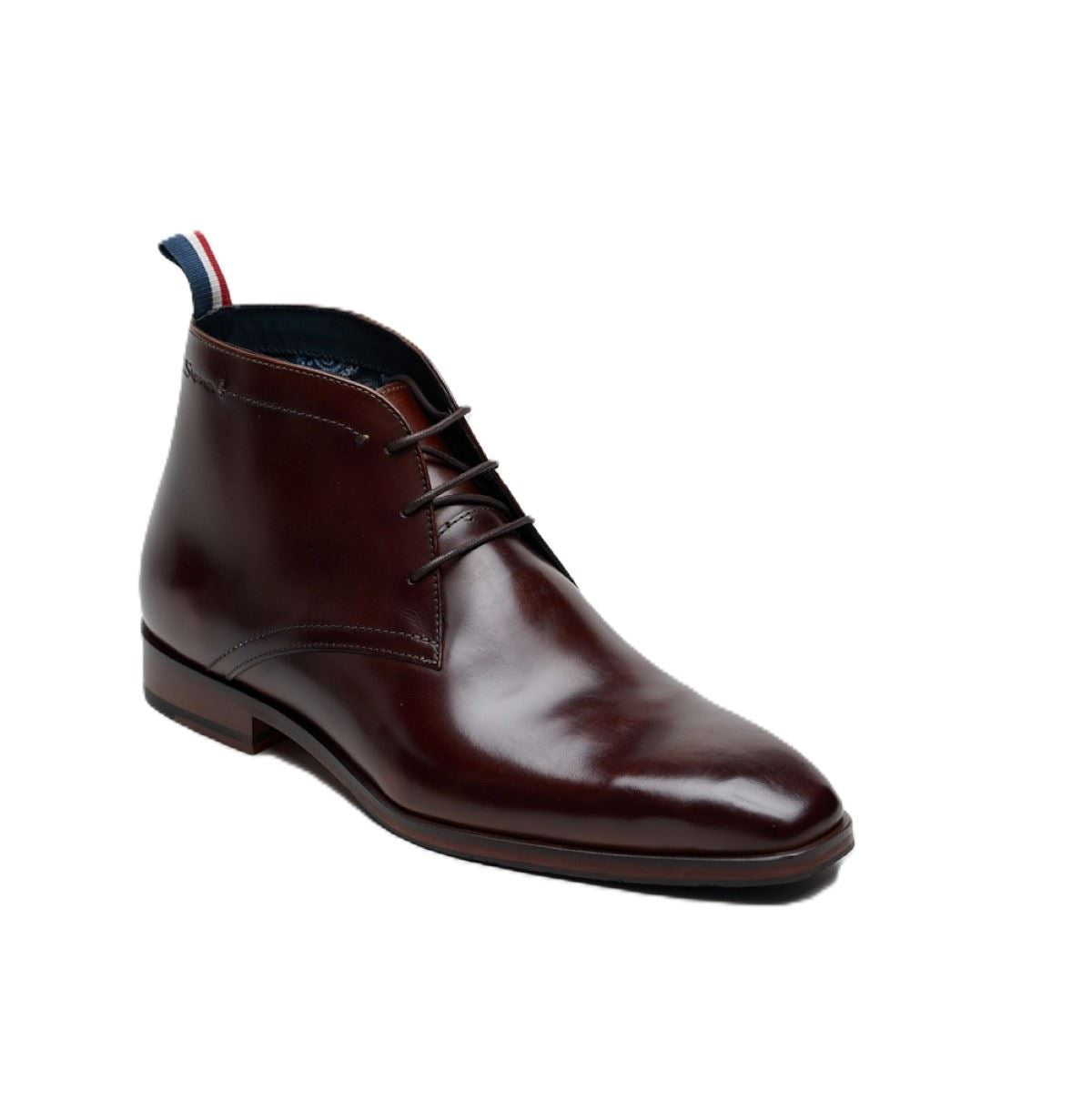 Ben Sherman London Brush Off Leather Men's Brown Boots