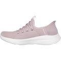 Skechers Relaxed Fit Sport - Ballet Chic Textile Women's Light Mauve Sneakers