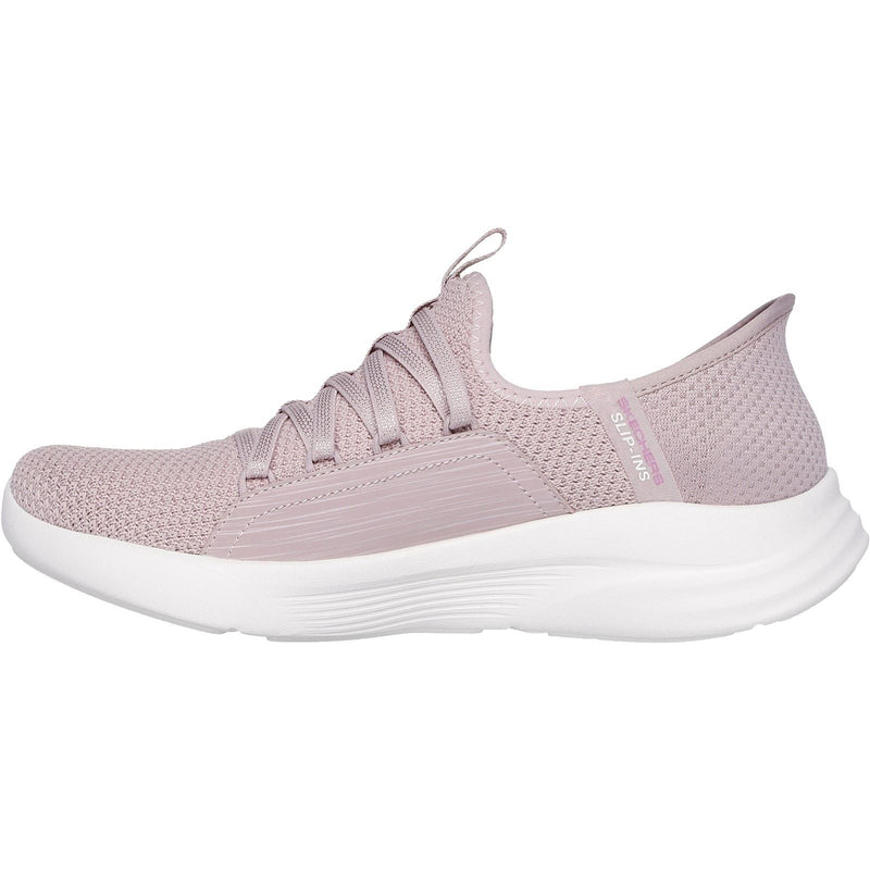 Skechers Relaxed Fit Sport - Ballet Chic Textile Women's Light Mauve Sneakers