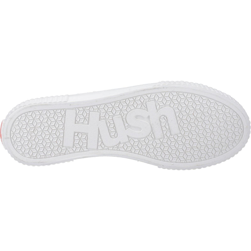 Hush Puppies Freya Canvas Textile Women's Orange Trainers