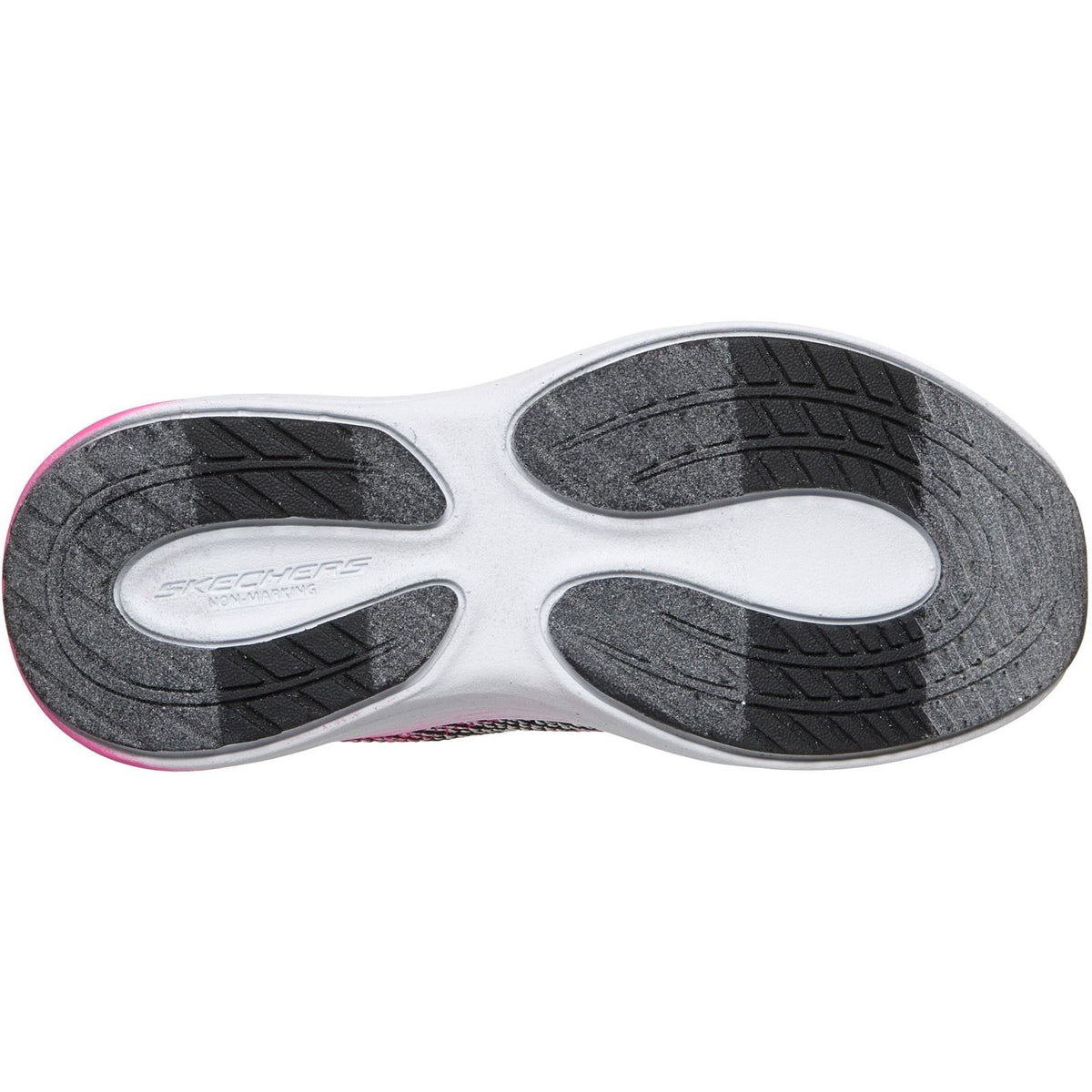 Skechers Elite Sport Pulse Girl's Black/Hot Pink Trainers