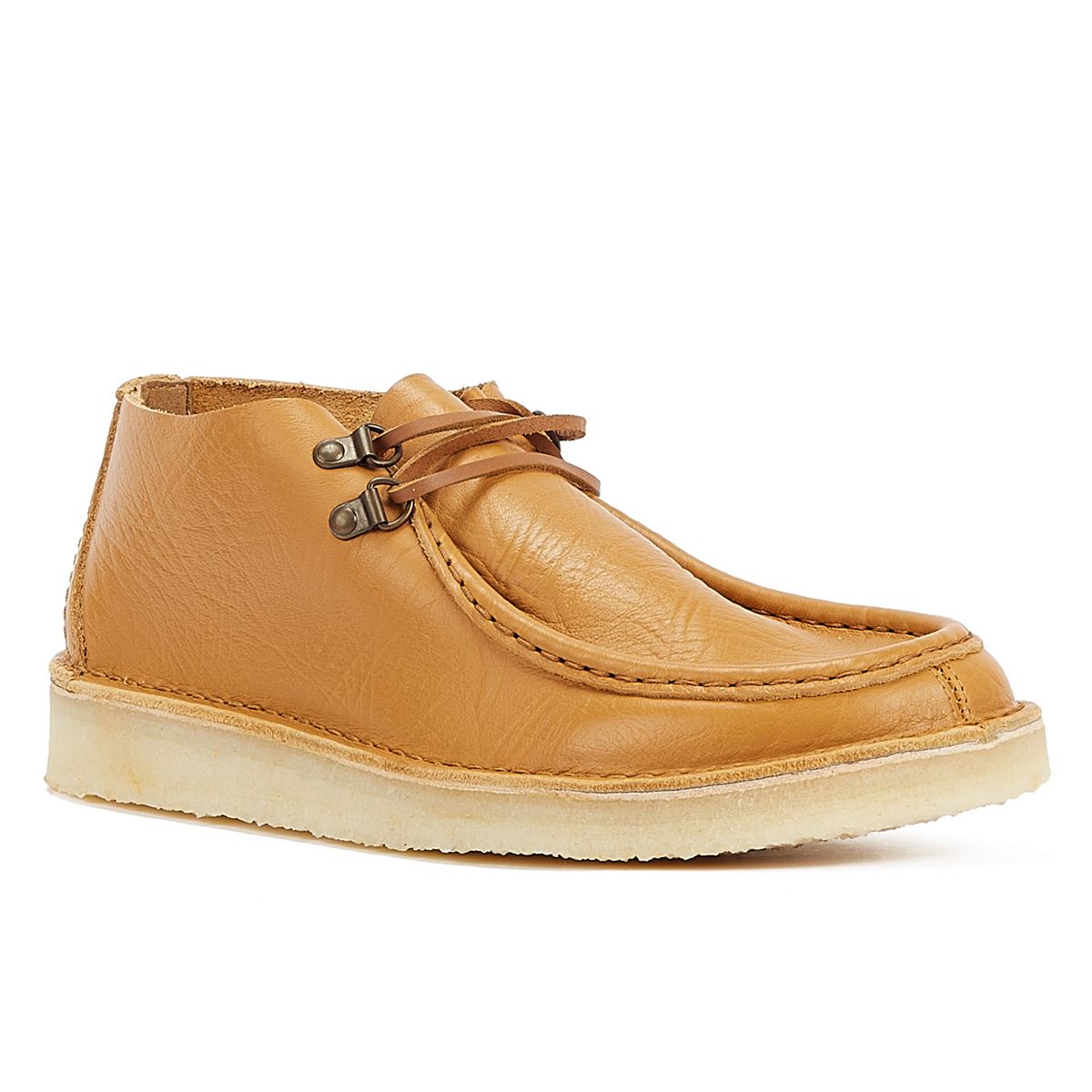 Clarks Originals Desert Nomad Leather Curry Men's Light Tan Boots