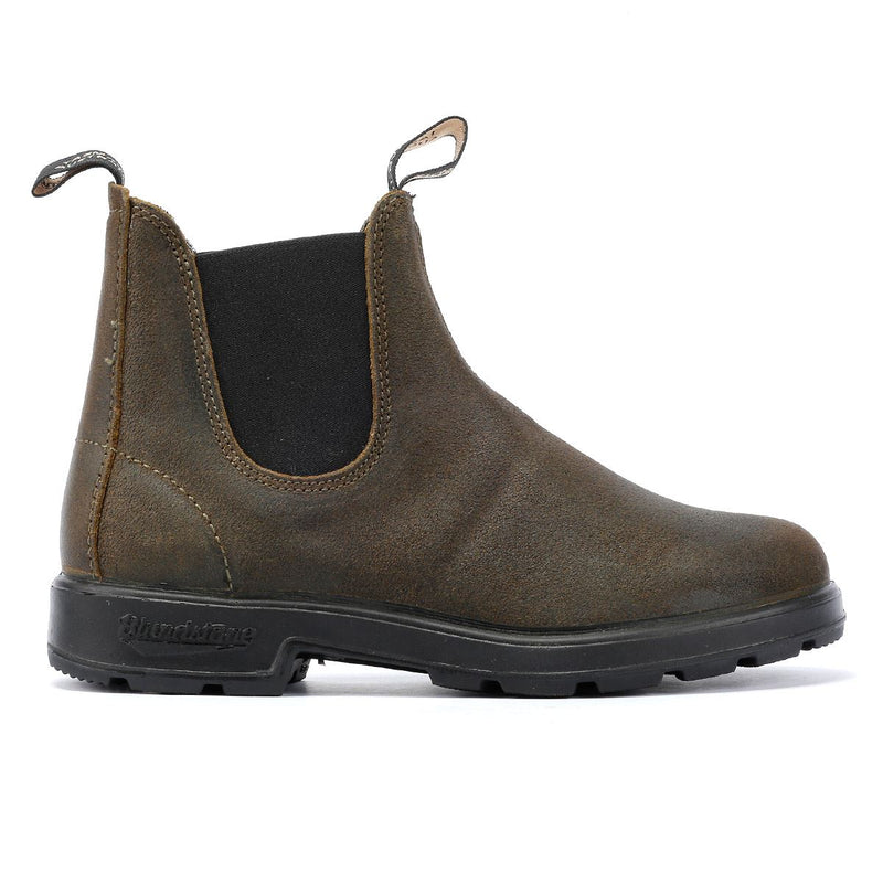 Blundstone Originals Suede Olive Boots