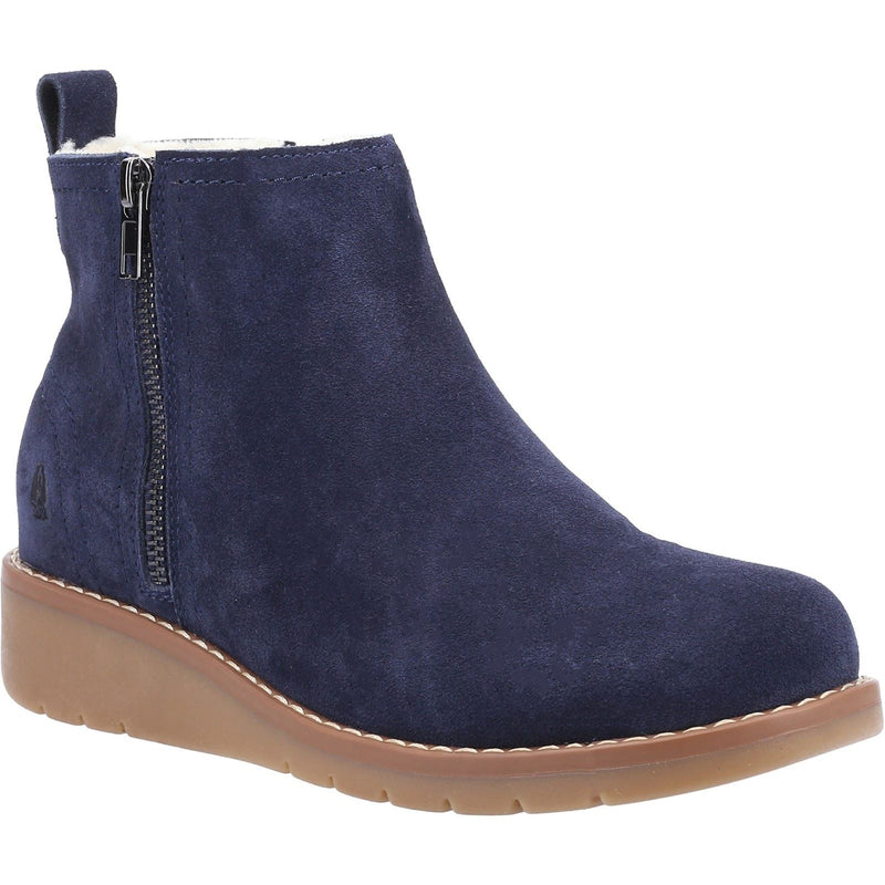 Hush Puppies Libby Suede Women's Navy Boots