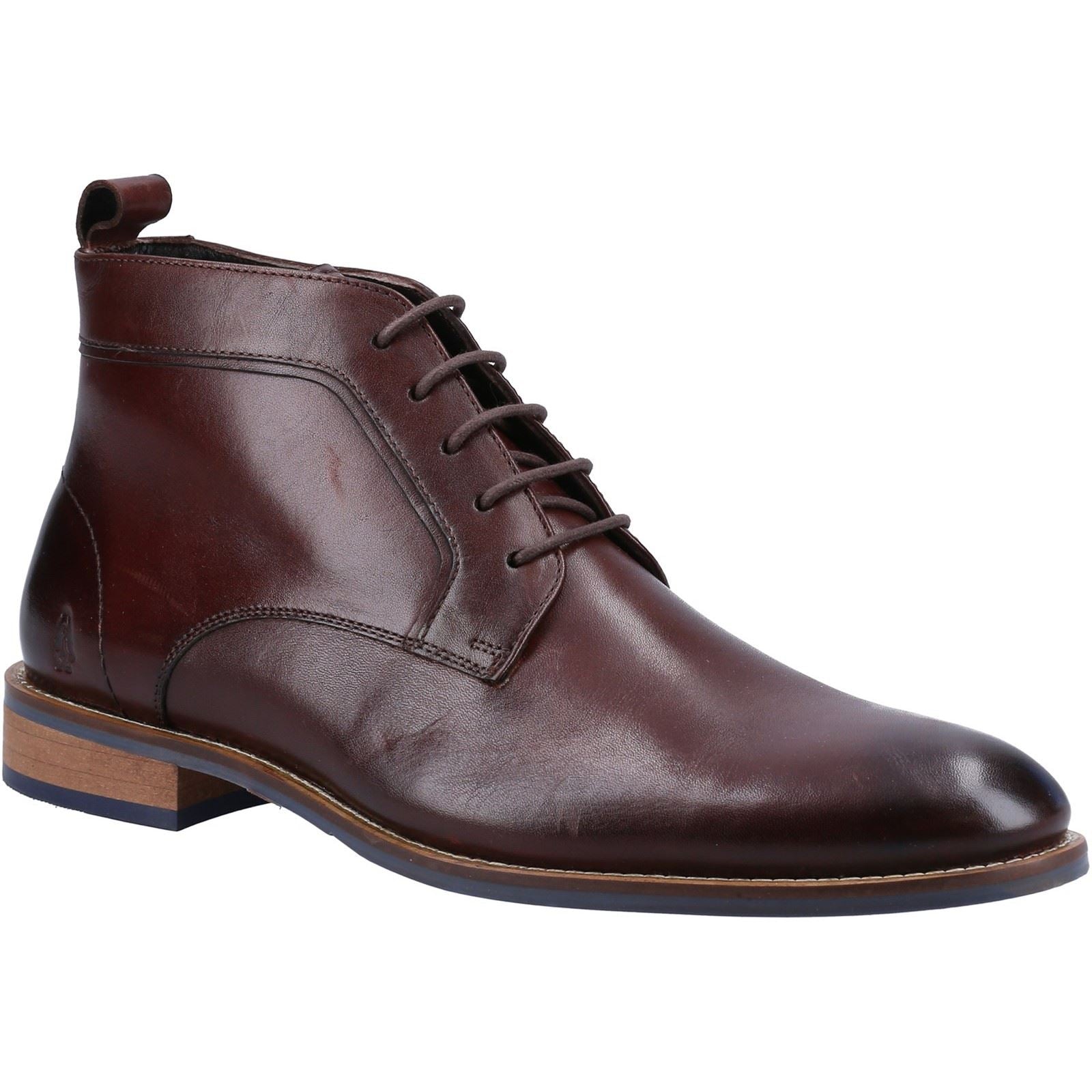 Hush Puppies Declan Lace Leather Men's Brown Boots
