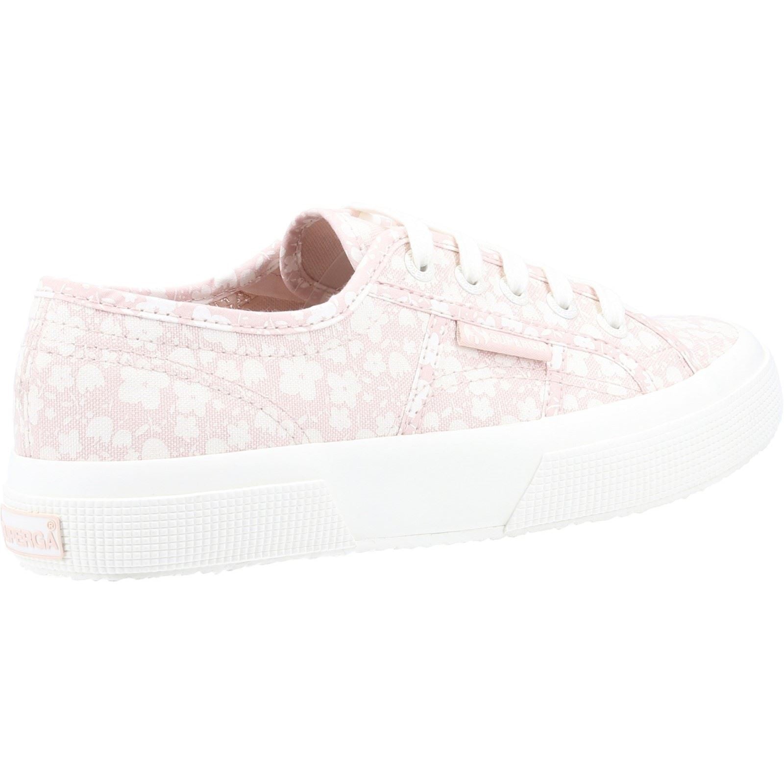 Superga 2750 Print 100% Cotton Women's Pink/White Sneakers