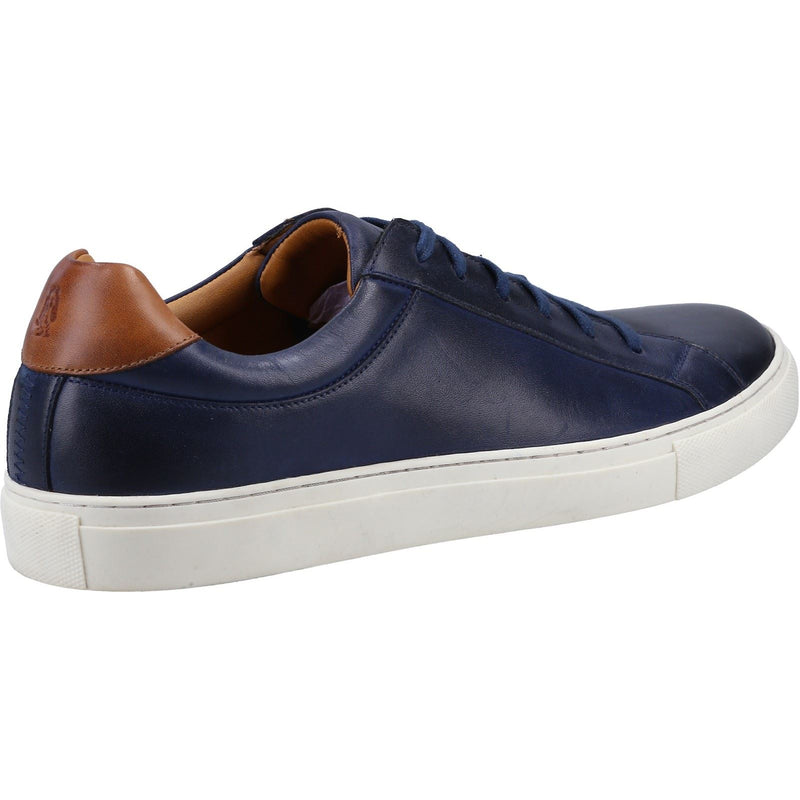 Hush Puppies Colton Leather Men's Navy Sneakers