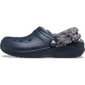 Crocs Classic Fleece Lined Thermoplastic Navy Clogs