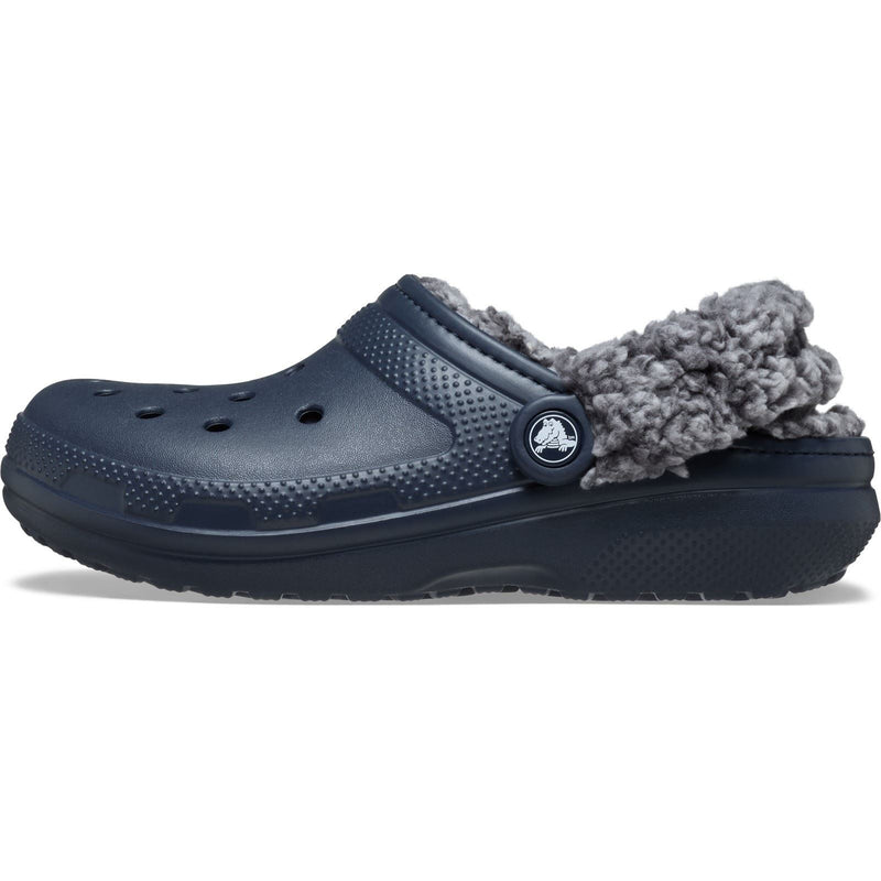 Crocs Classic Fleece Lined Thermoplastic Navy Clogs