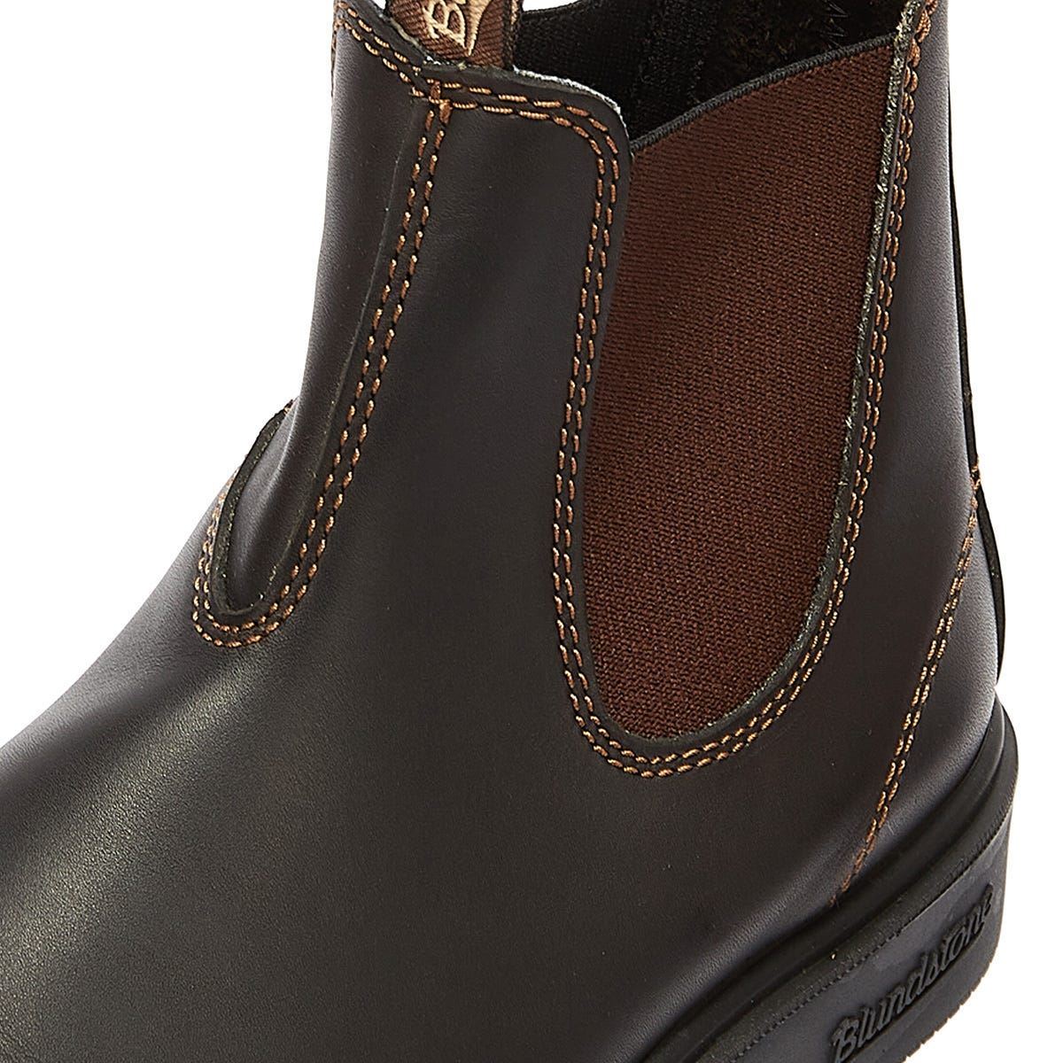 Blundstone Chelsea Dress Stout Brown Boots