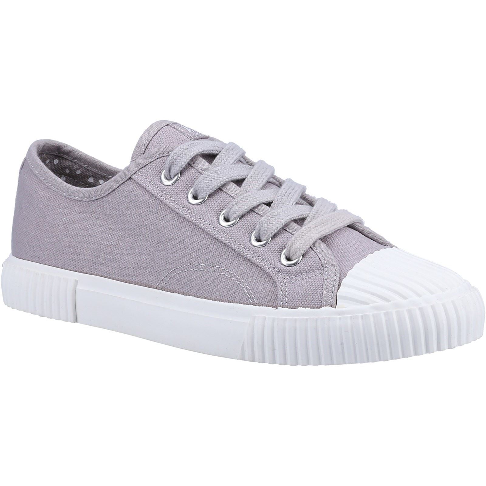 Hush Puppies Brooke Canvas Women's Grey Trainers