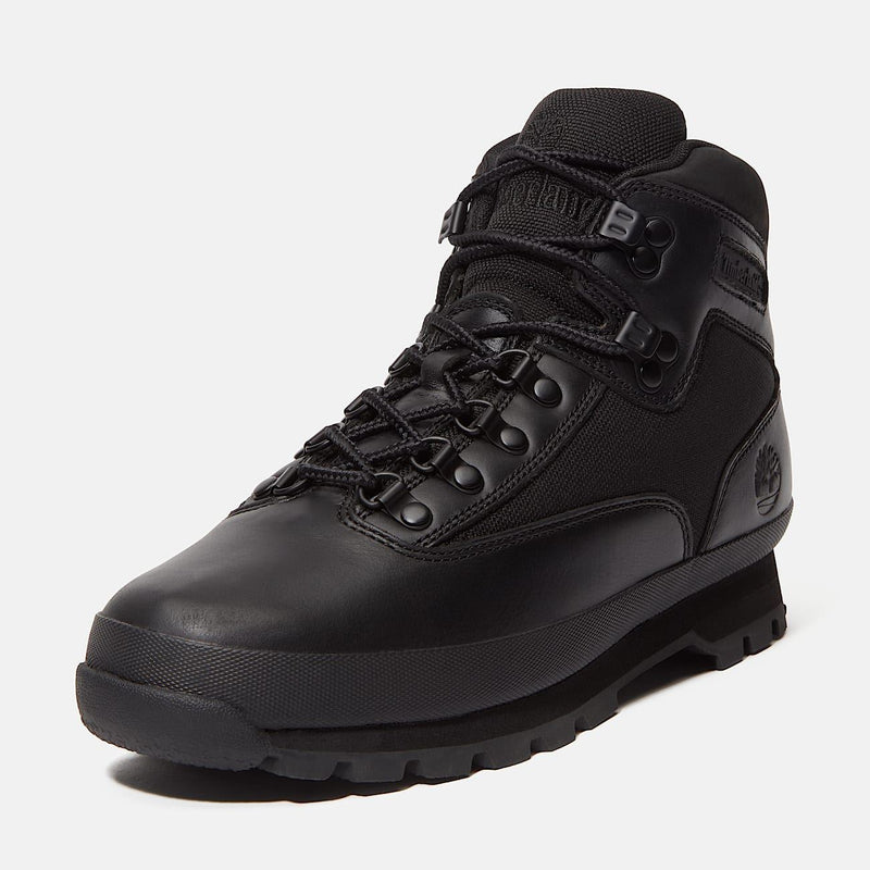 Timberland Euro Hiker Workwear I Blackout Leather Men's Black Boots