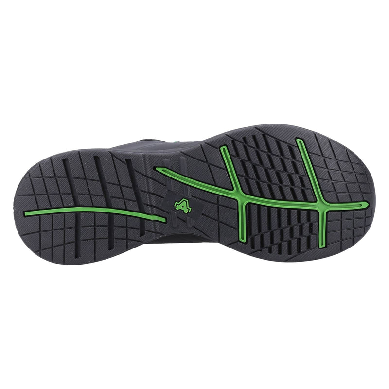Amblers Safety 612 Leather Women's Black Safety Sneakers