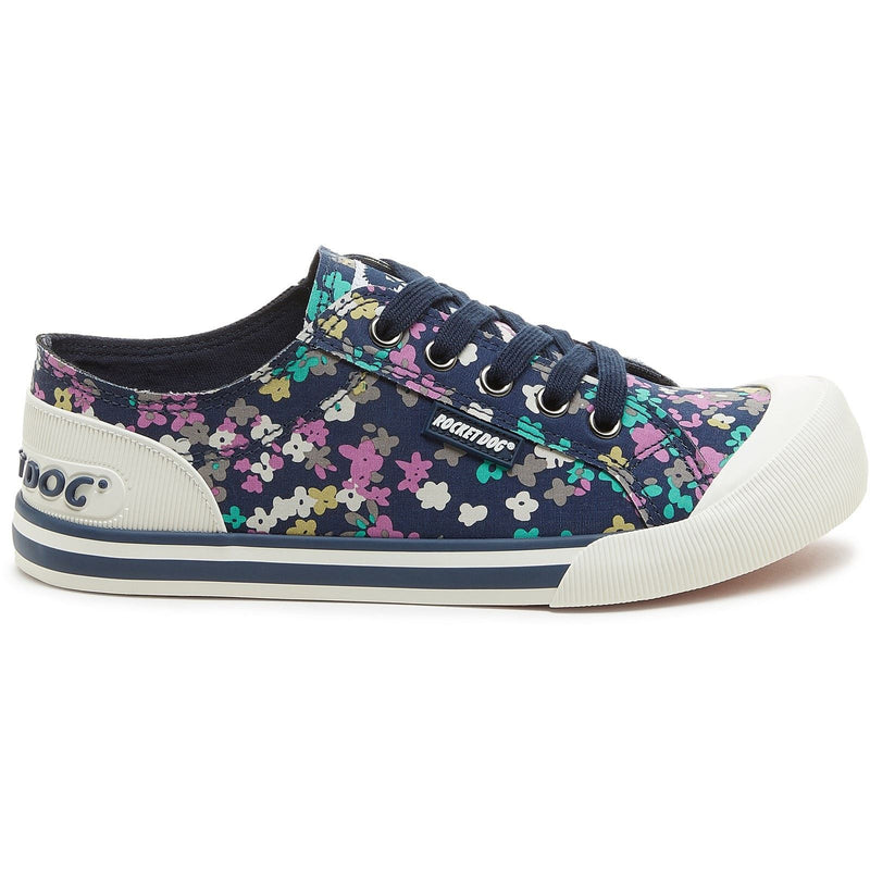 Rocket Dog Jazzin Annie Cotton Women's Navy Sneakers