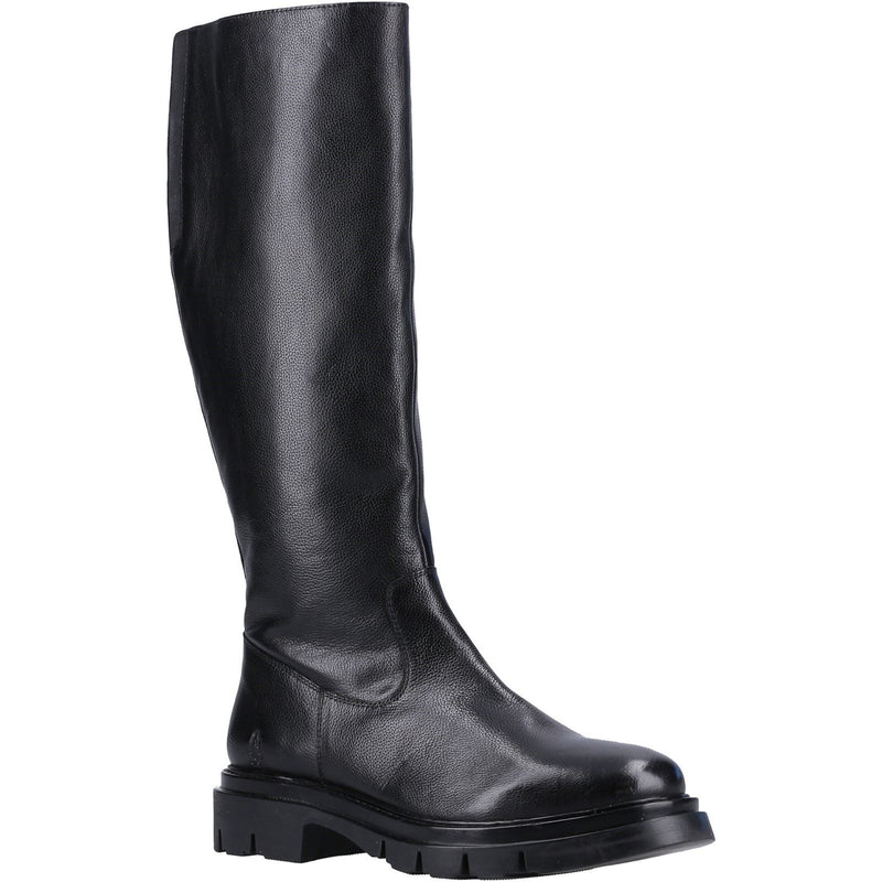 Hush Puppies Rowan Leather Women's Black Boots