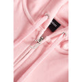 Juicy Couture Robertson Classic Jacket Synthetic Women's Pink Hooded Sweatshirt