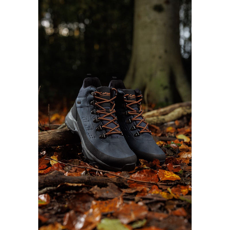 Cotswold Ryeford Leather Men's Navy Hiking Boots