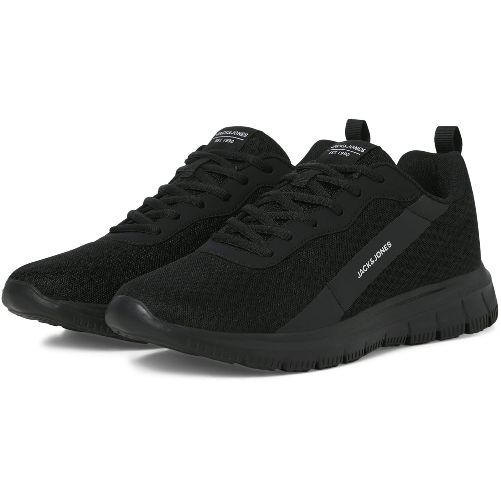 Jack & Jones Taylor Mesh Synthetic Men's Anthracite Sneakers