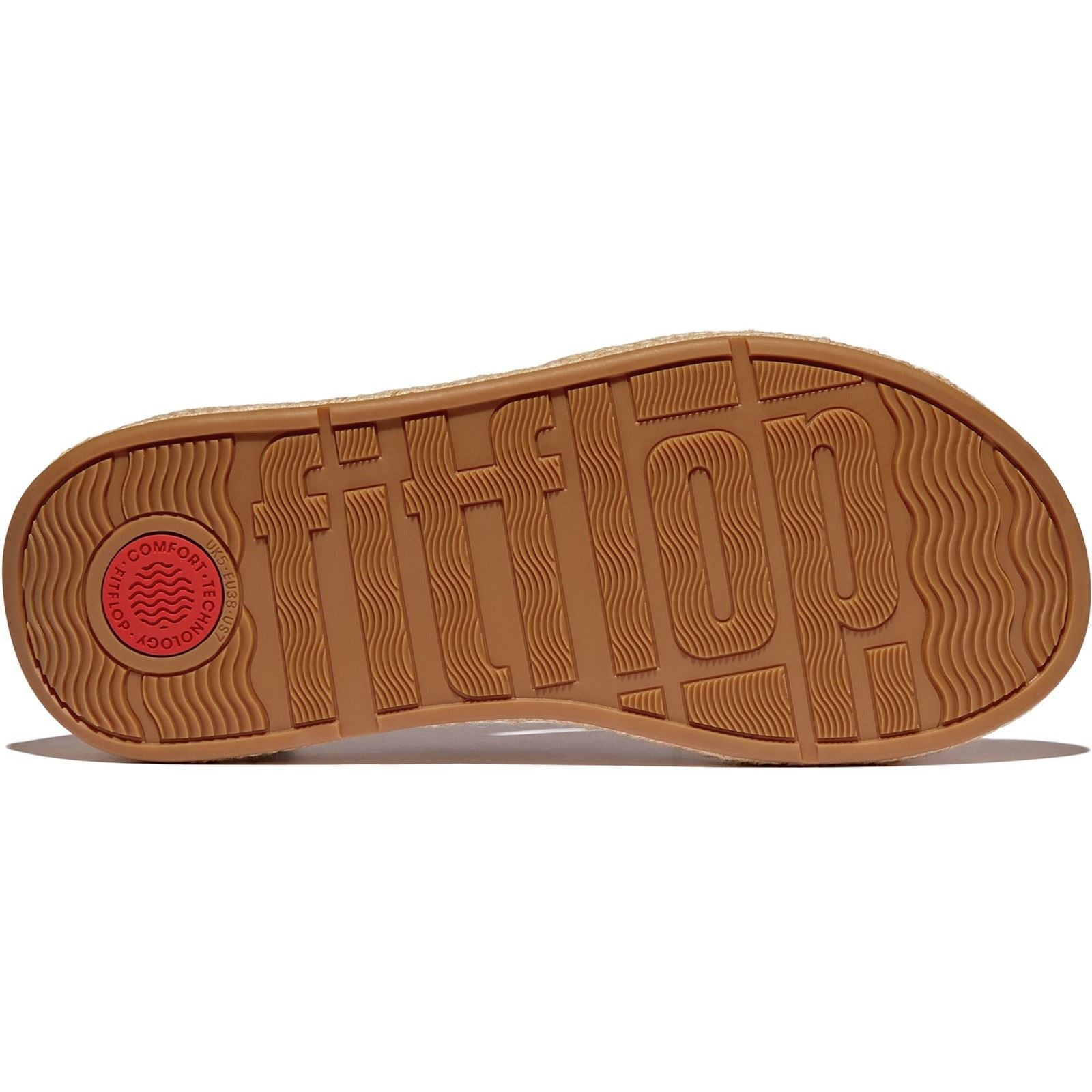 Fitflop F-Mode Toe Post Leather Women's Black Sandals