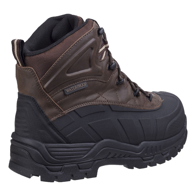 Amblers Safety FS430 Orca Rubber/Leather Brown Safety Boots