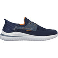 Skechers Delson 3.0 Roth Textile Men's Navy Trainers