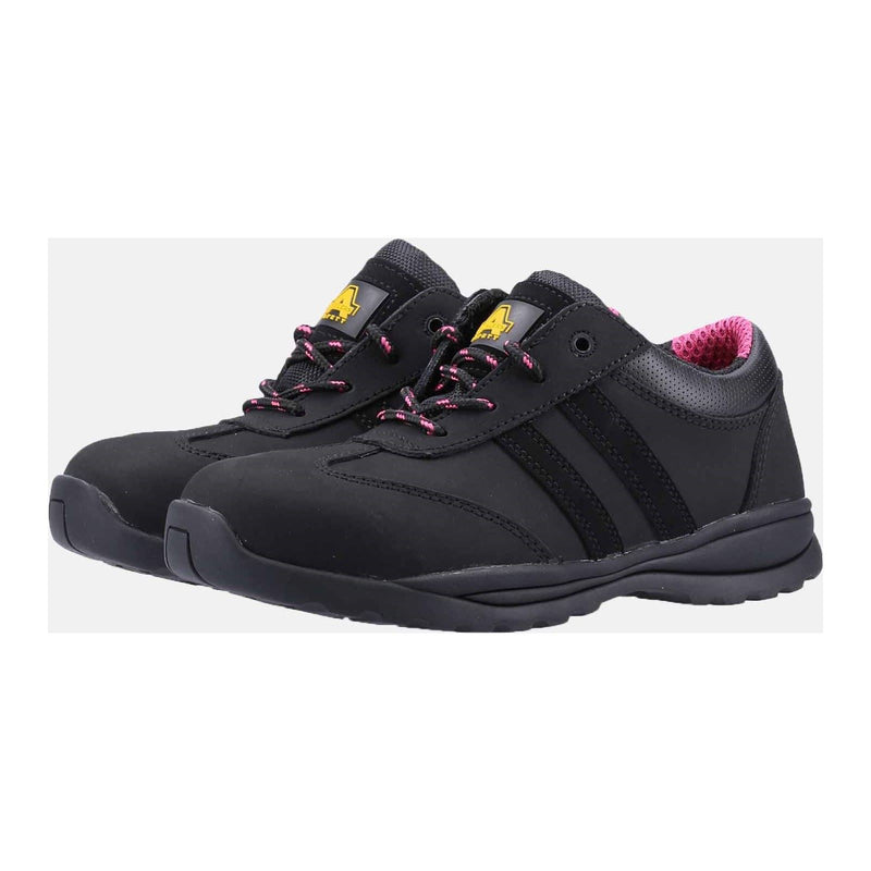 Amblers Safety FS706 Sophie Leather Women's Black Safety Shoes