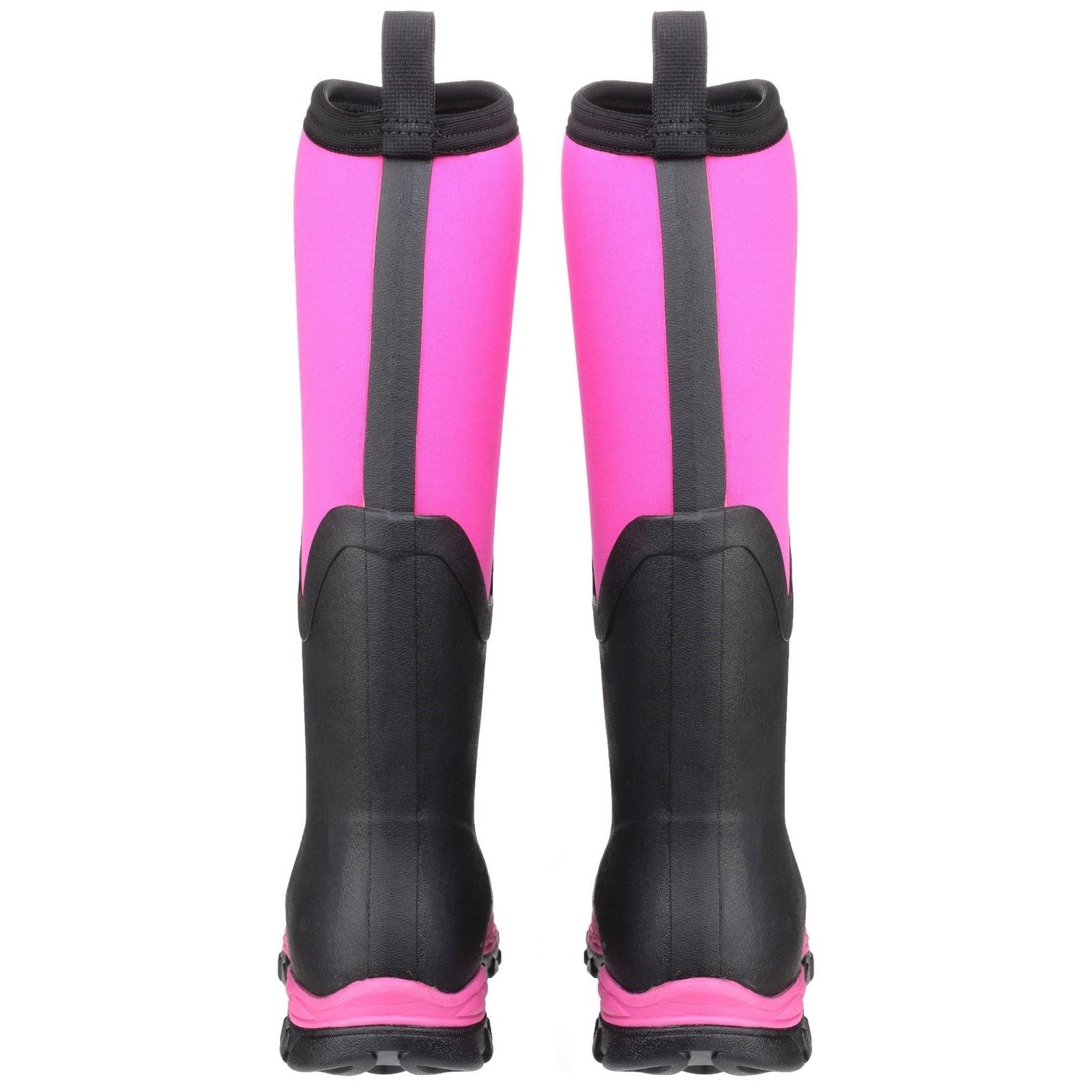 Muck Boots Arctic Sport II Tall Rubber Black/Pink Wellington Boots